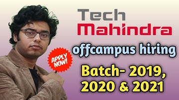 Tech Mahindra hiring 2019 2020 2021 batch | Elevate Internship Program | Full Details