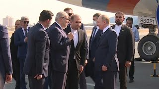 Poutine arrive à Téhéran pour le sommet Iran-Turquie-Russie sur la Syrie | AFP Images