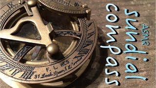 ASMR Sundial Compass (soft speaking, tinkering, close-up handling) screenshot 1