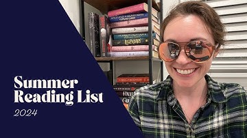 Summer Reading List - 2024 - The top fantasy, romantasy, and comedy books I plan to read this summer