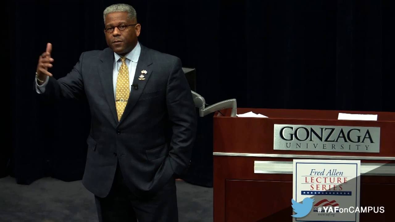 Allen West Tears Radical Islam Apart Gonzaga University Youtube