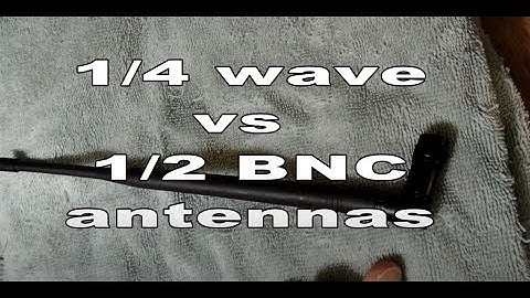 Review Wireless Mic 1/4 wave vs 1/2 wave antenna: which is better? Surprise! There is no difference