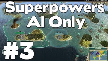 Not So Super Indonesia - Civ 5 Superpowers AI Only World Battle #3