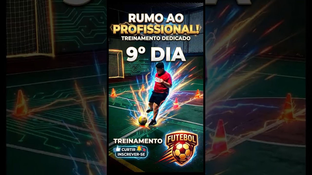 Vai começar mais um dia de treinamento! 9º Dia Rumo ao Profissional  #futebol #treinamentodefutebol