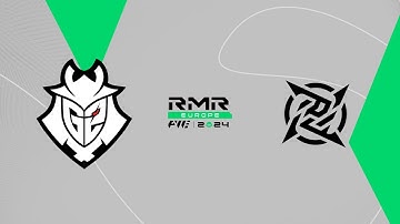 G2 vs NiP - PWE CS2 EU RMR B 2024