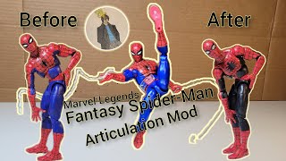 Marvel Legends Fantasy Spiderman Articulation Mod | Tutorial | McToyReviewer69