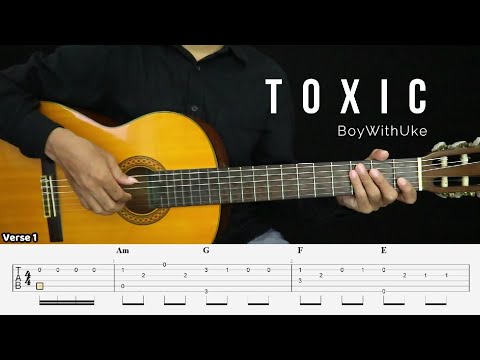 TOXIC - BoyWithUke  UKULELE TUTORIAL 