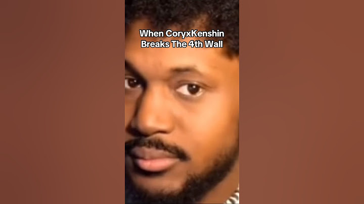 When CoryxKenshin Breaks The 4th Wall #shorts