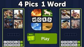 4 Pics 1 Word Daily Puzzle Answers May 28, 2026