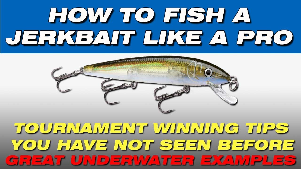 How To Fish A JerkBait - The Rapala Husky Jerk One Of The Best Baits Going  