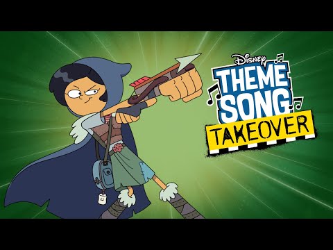 Marcy Theme Song Takeover | Amphibia | Disney Channel Animation