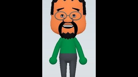 Nintendo CPU Wii/Switch Mii Character: Kentaro Mii