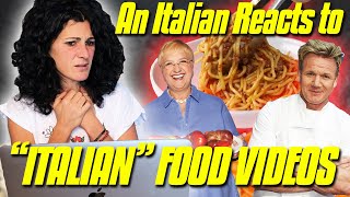 An Italian Reacts to "Italian" Food Videos | Gordon Ramsay, Lidia Bastianich & Instant Pots, Oh My!