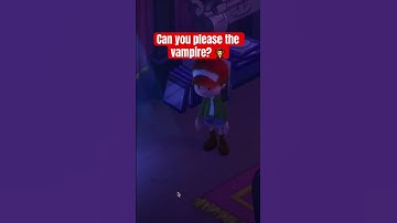 Can you please the vampire? 🧛‍♀️ #roblox #indiegame #indiegames #ai #npc