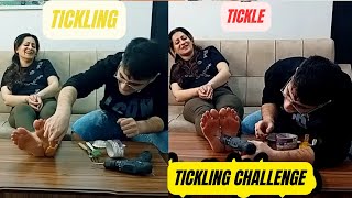 Funny tickling Challenge: mom and son tickle | reaction #tickling #tickles #ticklish
