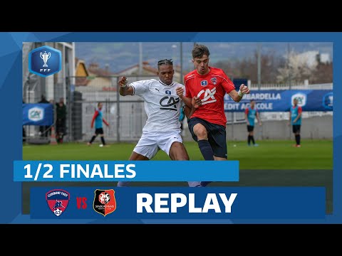 Demi-finale I Clermont Foot 63 - Stade Rennais en replay (2-2, 5 tab à 4) I Coupe Gambardella 22-23 (Fédération Française de Football)