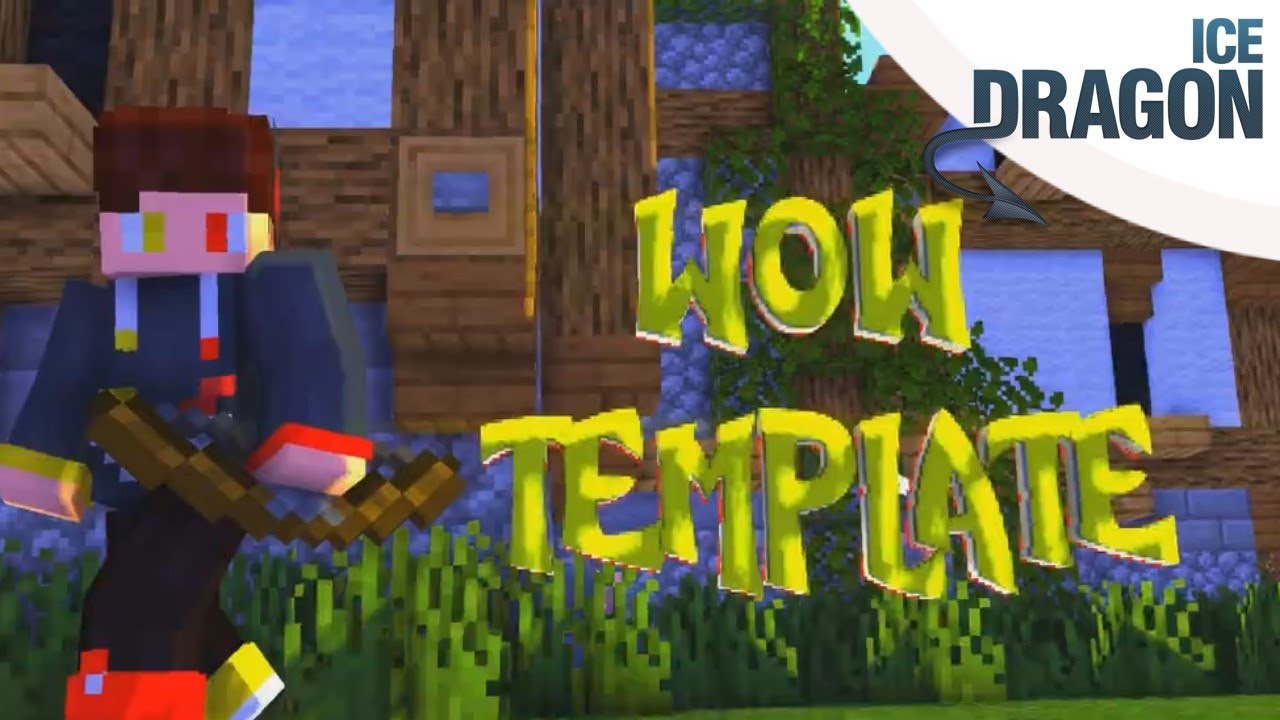 TOP 5 INTRO TEMPLATES [ MINE-IMATOR ] MINECRAFT - YouTube