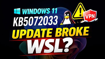 Windows 11 KB5072033 Update BREAKS WSL & VPN | File Explorer Bug Explained