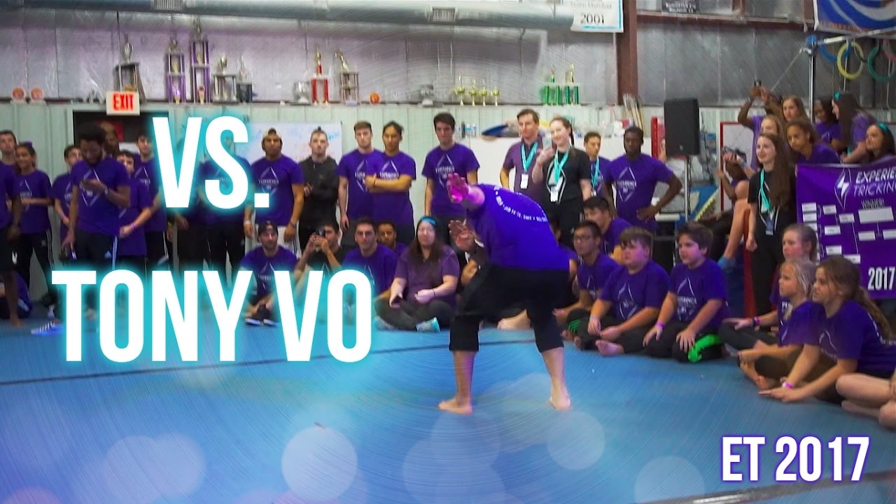Brandon Sallinger vs. Tony Vo | Tricking Battle | ET 2017 - YouTube