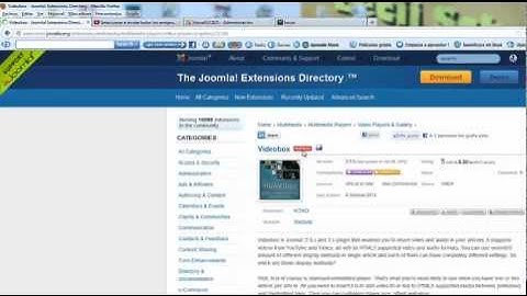 Cómo insertar un video de youtube en joomla 2.5