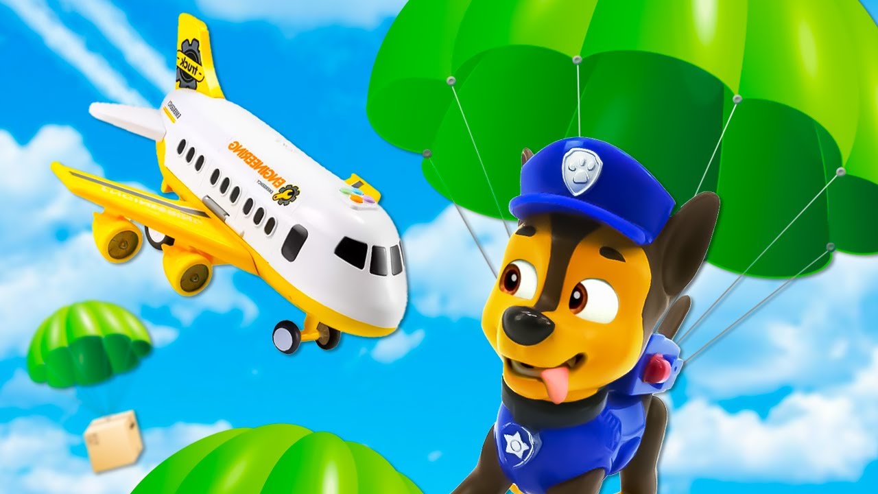 35 MIN de jeux avec l'avion transporteur de voitures. Vidéos en français pour  enfant. 