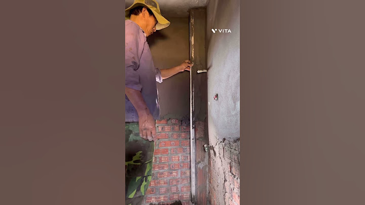 How to plaster the edge of a pillar