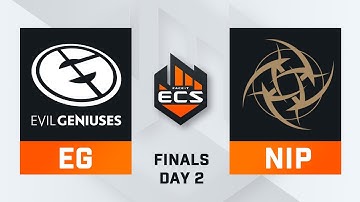 Evil Geniuses vs NiP - Map 2 - Nuke (ECS Season 8 Finals - DAY2)