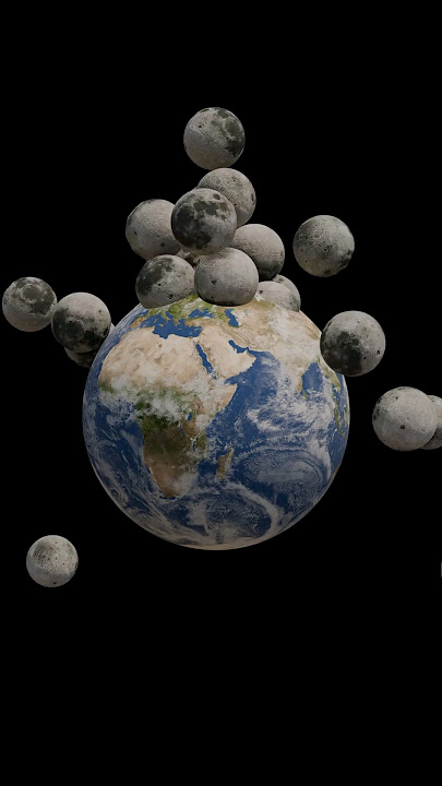 Moons and Earth The 49 Moons Hidden in the Heart of the Planet