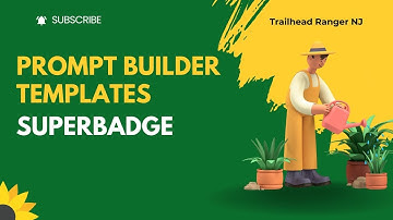 Prompt Builder Templates Superbadge Unit | Challenge 1 to 3
