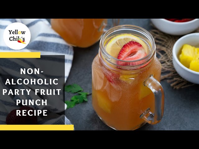 Fruity Vodka Party Punch - Crazy for Crust