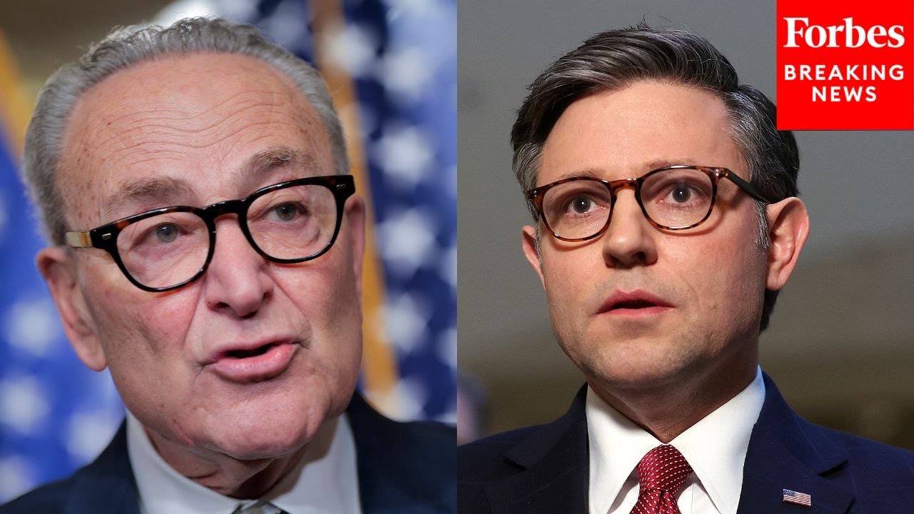 Speaker Mike Johnson Asked Directly When Will The Schumer Shutdown End 