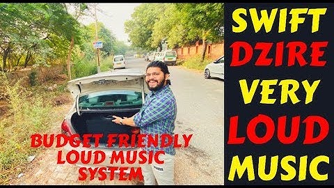 MODIFIED SWIFT DZIRE WITH LOUDEST MUSIC SYSTEM | MARUTI SUZUKI SWIFT DZIRE MODIFIED | Rahul Singh