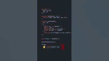 Assertion Functions in TypeScript