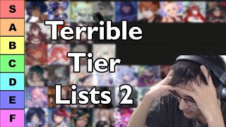 Finding The WORST Tier Lists: Genshin Sexuality Tier List