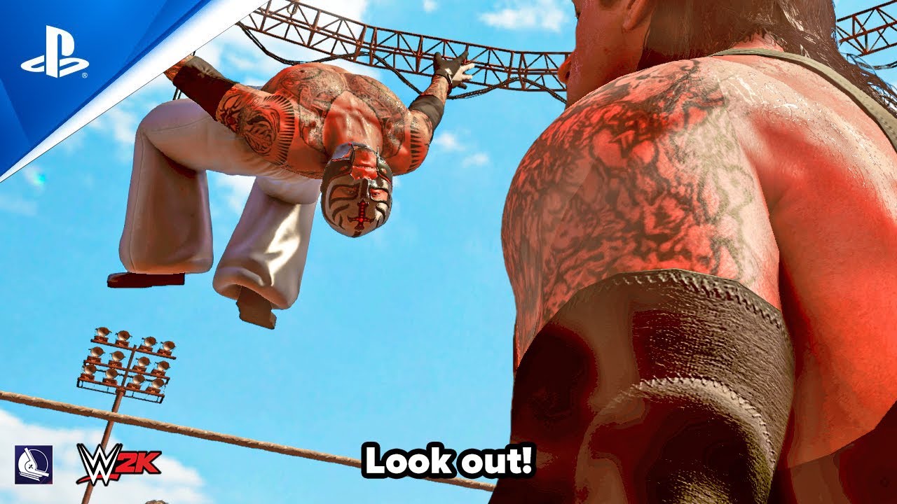 REY MYSTERIO top 25 best moves in WWE games