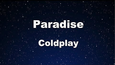 Thumbnail of Karaoke♬ Paradise - Coldplay 【No Guide Melody】 Instrumental