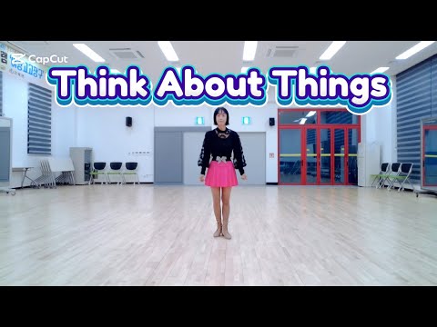 Think About Things Line Dance #improver #mirlinedance #초중급라인댄스 #밀양시라인댄스 