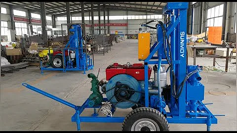 Sunmoy HF260D is economically priced and designed specifically for water well drilling