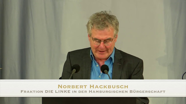 "Öffentlich-Rechtlichen Rundfunk verteidigen!" - Norbert Hackbusch gegen die AfD-Attacke auf den NDR