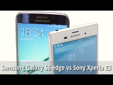 Samsung Galaxy S6 edge vs Sony Xperia Z3: first look