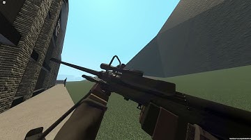 Phantom Forces NTW-20 (actual reload animation) , sound , inspect animation