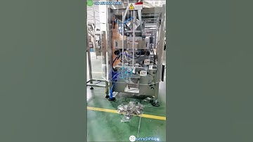 Automatic Vertical Packaging Machine for Two Types of Granular Materials Sunflower Seeds + Desiccant