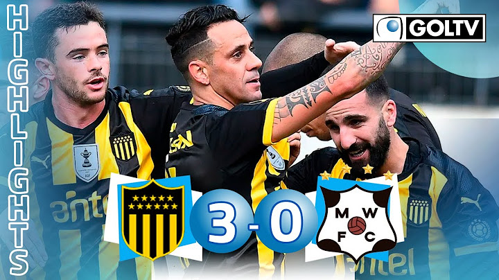 Peñarol 3 - 0 Wanderers | GOLES | Primera División de Uruguay