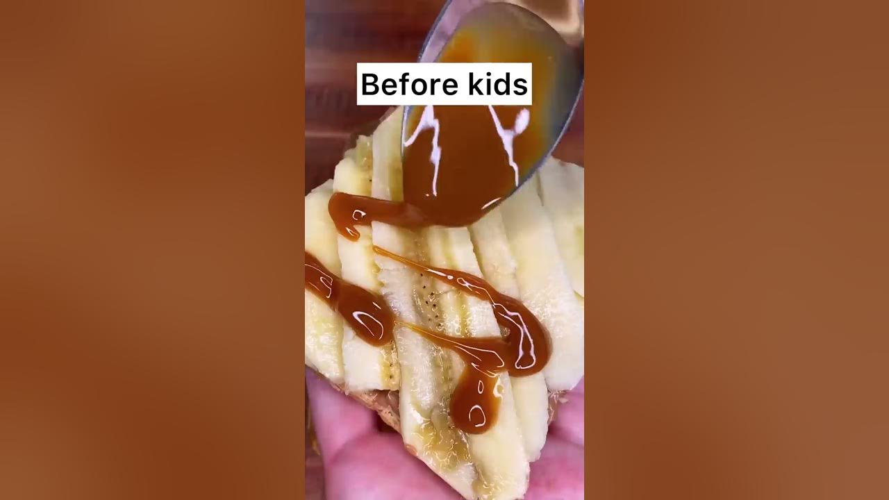 Everyday struggle to eat your food peacefully😭❤️🍌| Before vs after kids| CHEFKOUDY Everyday struggle to eat your food peacefully😭❤️🍌| Before vs after kids| CHEFKOUDY