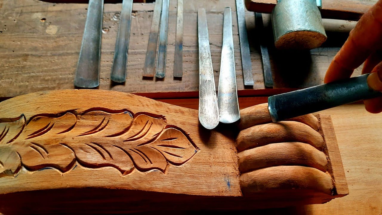 Carving tools I use for oak furniture