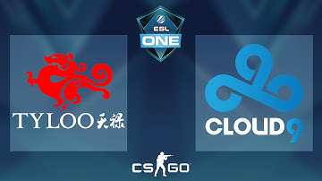 CS:GO - TyLoo vs. Cloud9 [Cache] - ESL One Cologne 2016 Offline Qualifier - Round 3