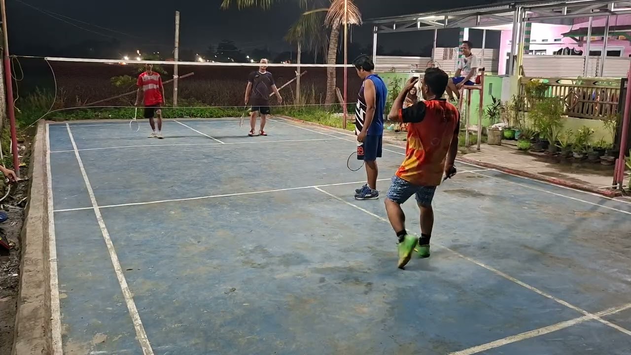 Badminton Outdoor - JEFRI/ISMET vs SANTO/MARSEL - PB.BELPAS Sepatan