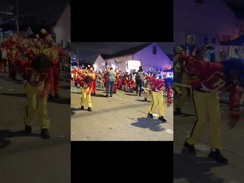 Dorothy Height Charter School was showing off and getting LOW at Mardi Gras! #band #shorts #music