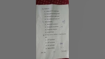 Vbu Organic chemistry sem 4