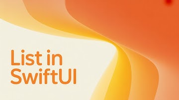List View in SwiftUI